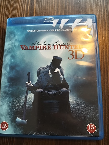 Abraham Lincoln Vampire Hunter 3D Blu-ray-elokuva