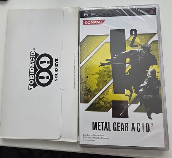 PSP Metal Gear Acid 2 peli