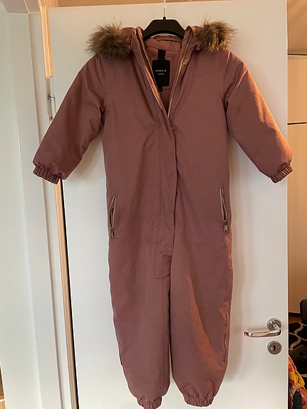Name It roosanvärinen unisex-talvihaalari, koko 110