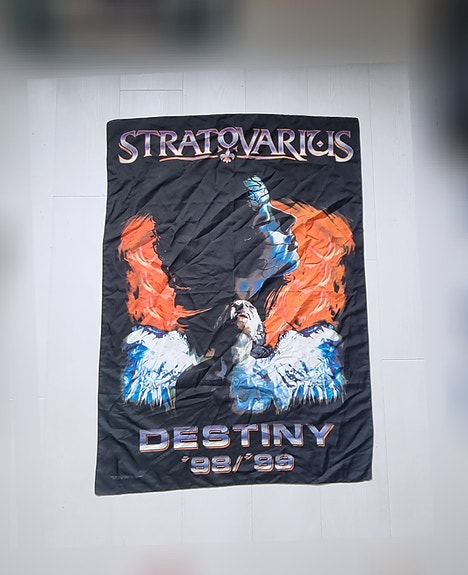 ⚜️ STRATOVARIUS Destiny ⚜️ Iso seinälippu 1998