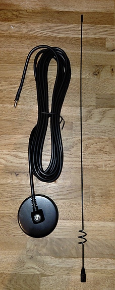 Magneettijalka autoantenni vhf uhf