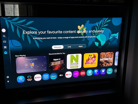 Samsung 55” 4K mini-led tv + Samsung soundbar setti