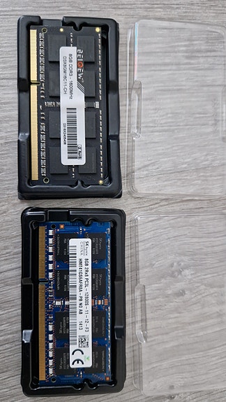 16 GB (8+8) DDR3 SO-DIMM kannettavan RAM muistit