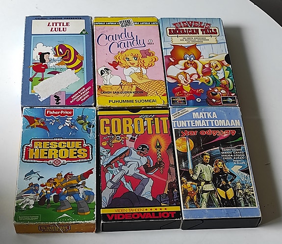 Harvinaiset VHS filmit