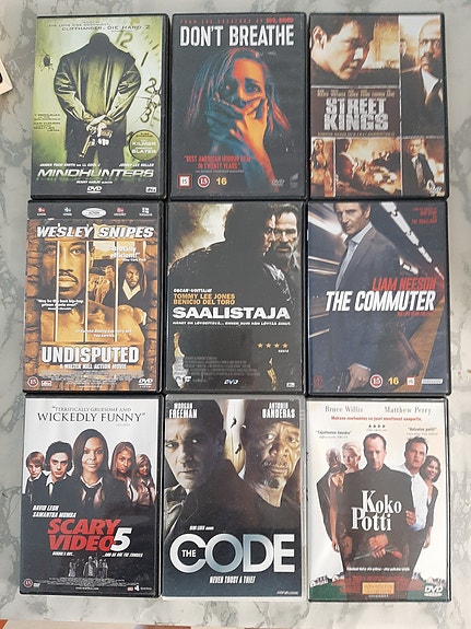 DVD-leffat