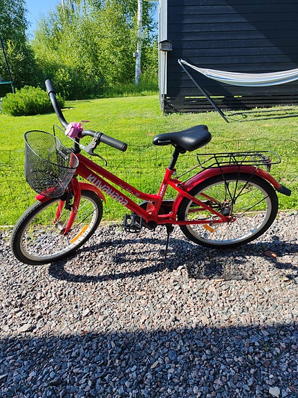 Kuwaharan Jasmine lasten polkupyörä 20" punainen