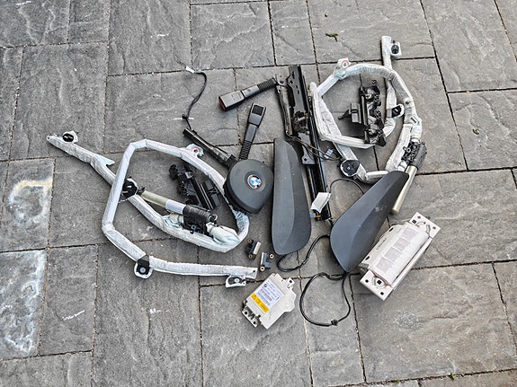 BMW 1-sarjan airbagit