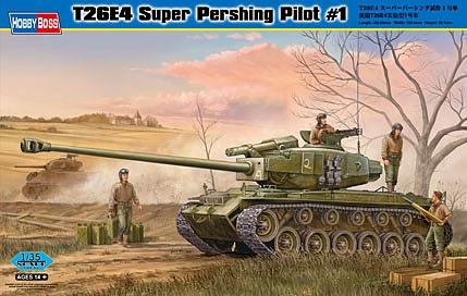 1:35 T26E4 Super Pershing, Pilot #1