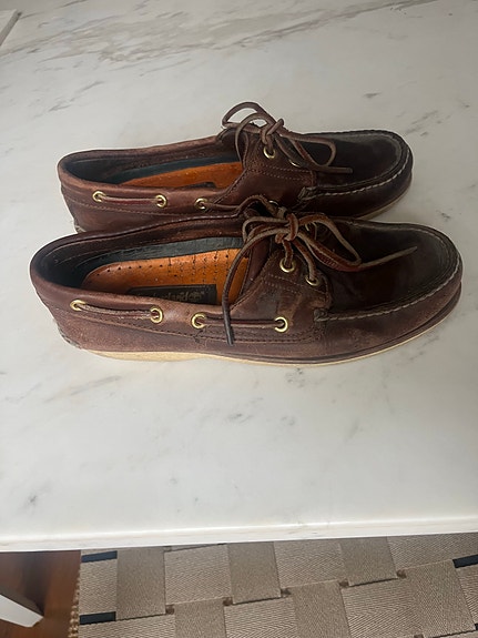 Timberland nahkaiset purjehduskengät koko 40 ruskea