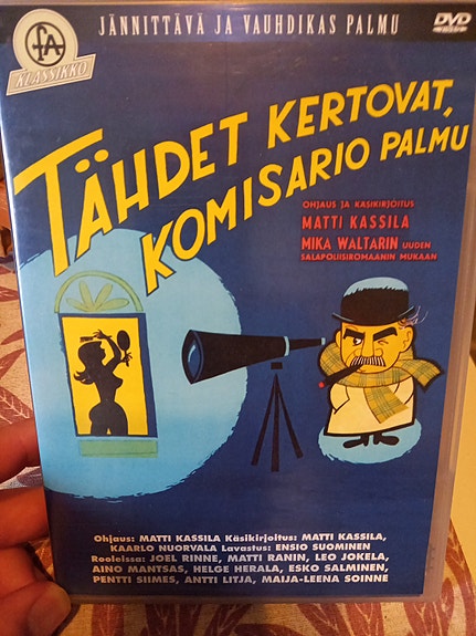 DVD : Tähdet kertovat, komisario Palmu (Mika Waltari)