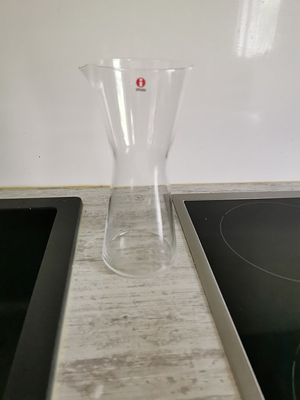 Iittala lasikannu kaadin kirkas