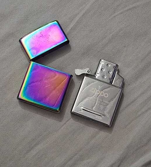 aito Zippo kaasupolttimella