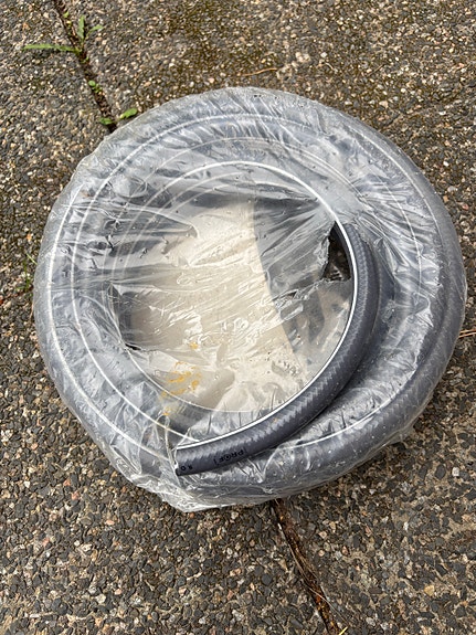 Puutarhaletku 1/2" 25 m musta