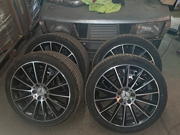mb c43 amg vanteet uusilla renkailla
