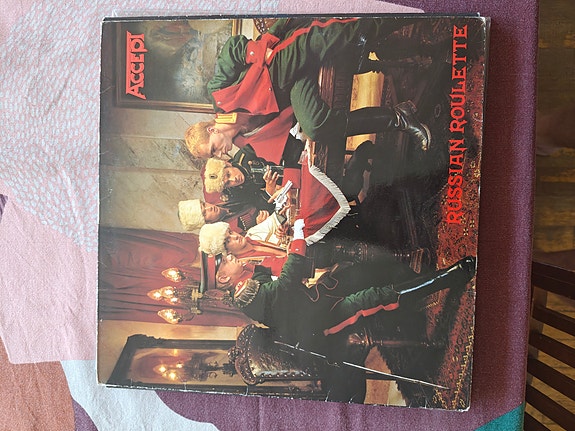 Accept Russian Roulette LP-vinyyli