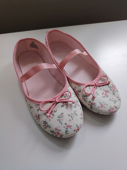 Lasten ballerinat, juhlakengät, koko 33