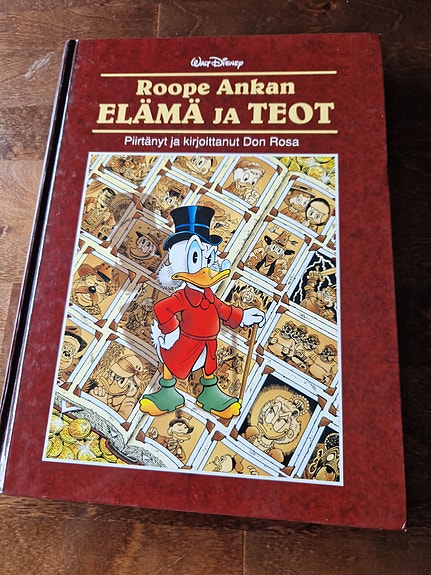 Roope Ankan elämä ja teot - Don Rosa kovakantinen kirja