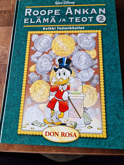 Don Rosa Roope Ankan elämä ja teot kirja 2007