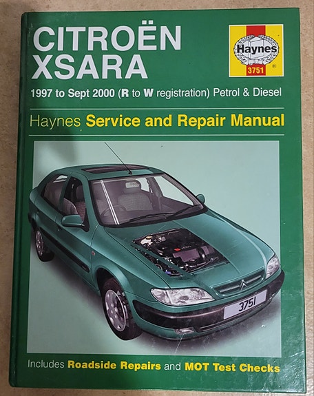 Haynes Citroën Xsara huolto- ja korjausopas bensa ja diesel (1997-2000)