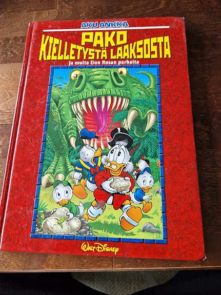 Don Rosa / Aku Ankka – Pako kielletyistä laaksosta kovakantinen kirja