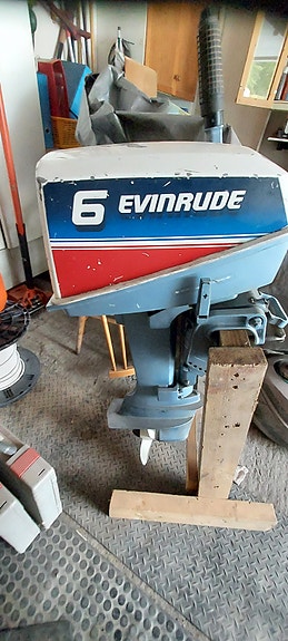 Evinrude 6 hv perämoottori