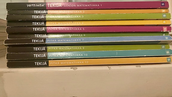 Tekijä Pitkä matematiikka -kirjasarja