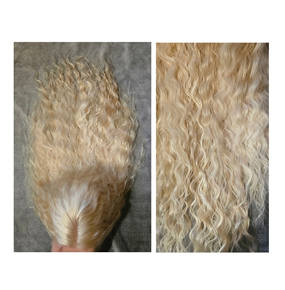 Upea uusi laadukas lace front luxus vaalea peruukki