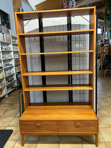 Vintage teak kirjahylly