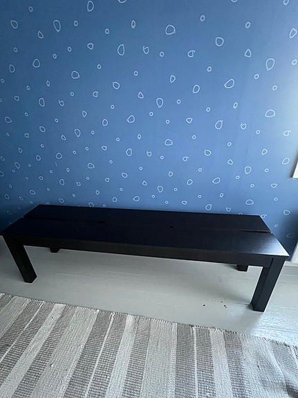 Ikea BJURSTA penkki musta