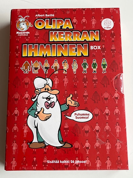 Olipa kerran ihminen. Albert Barille’. Pakettissa uusi