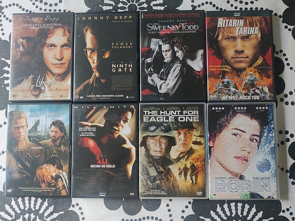 DVD levyjä