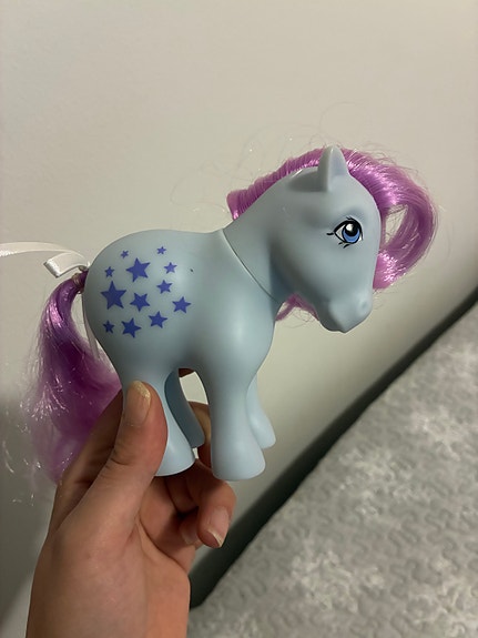 My little pony classic retro blue belle poni lelu keräilylelu 90-luku ysäri