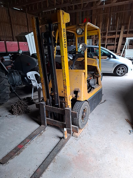 Hyster kaasukäyttöinen trukki