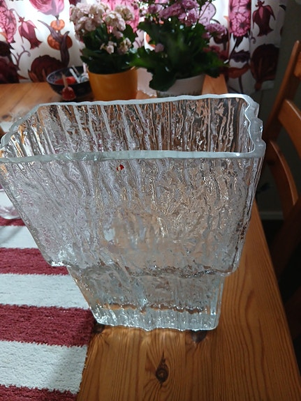Iittala lasimaljakko kirkas