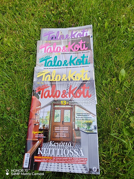 Unelmien talo ja koti lehtiä 5kpl
