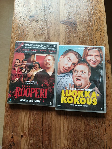 Rööperi ja Luokkakokous DVD-elokuvat