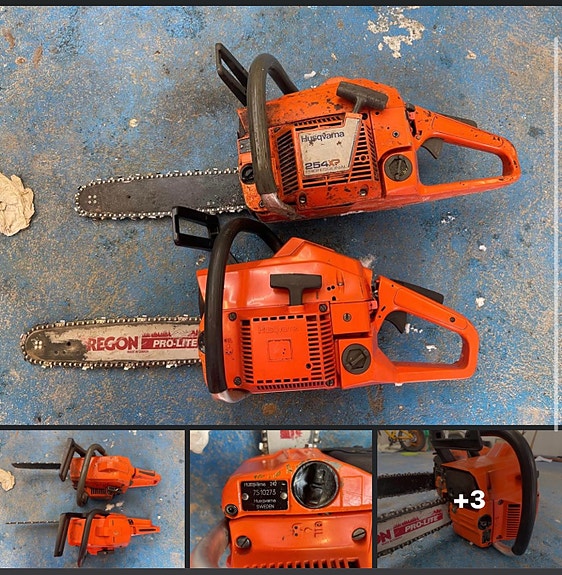Husqvarna moottorisaha 242 ja 254