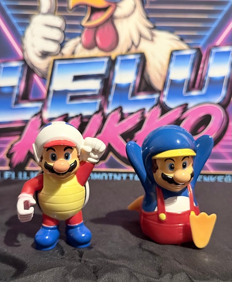 Nintendo Super Mario McDonald’s 2014 figuurit
