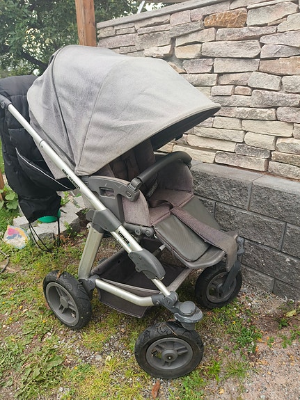 ABC Design Viper yhdistelmävaunut harmaa