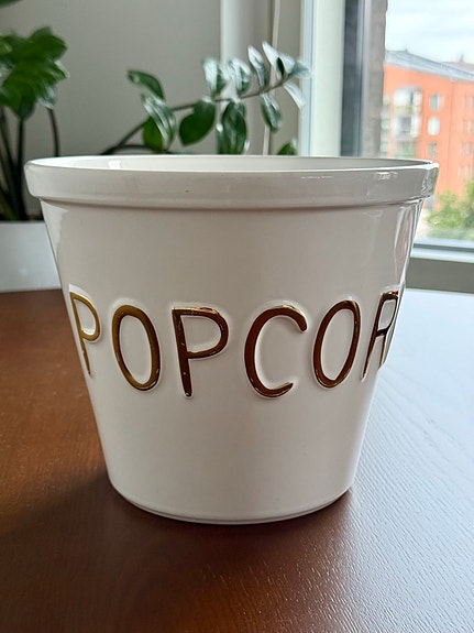 Bruka design popcorn kulho