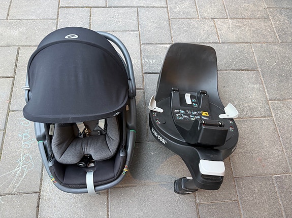 VARATTU Maxi cosi Coral 360 kaukalo ja telakka