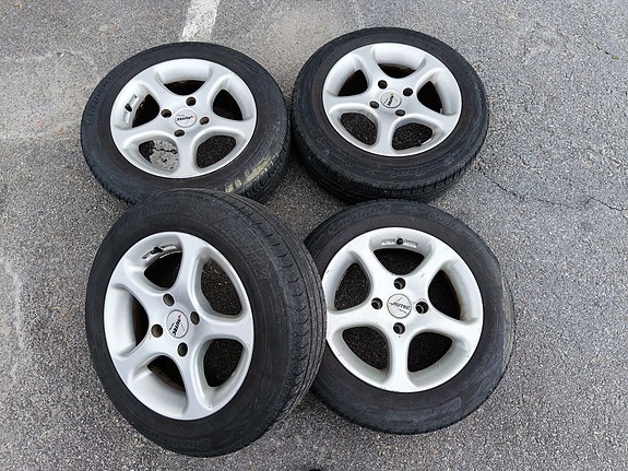 15" AUTEC alumiinivanteet + Cordiant Comfort 2 kesärenkaat 185/65 R15 4x114.3