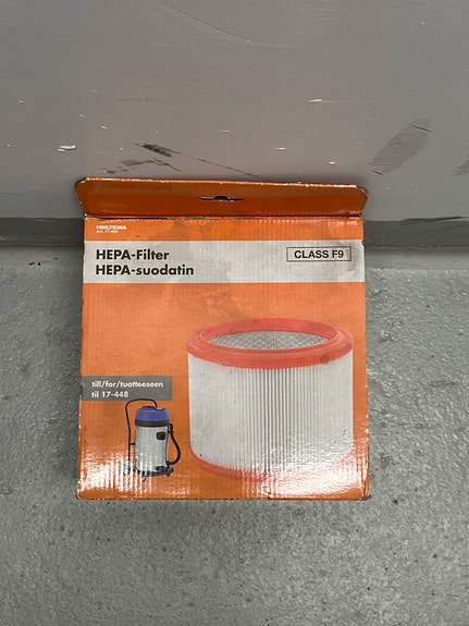 Biltema HEPA-suodatin pölynimuriin