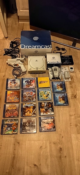 Sega Dreamcast setti.