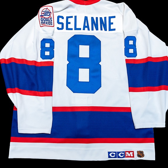 Teemu Selänne Winnipeg Jets CCM Center Ice Made in Canada -pelipaita