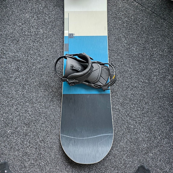 Nitro Team lumilauta+siteet 165cm wide