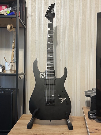 Ibanez GRG121DX GIO Black Flat sähkökitara