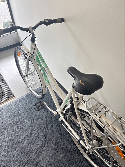 Valkoinen Rimini Madison Polkupyörä