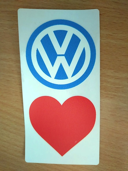 I Love VW - tarra
