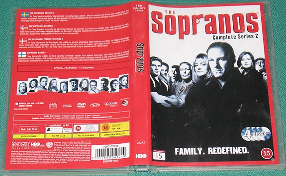 The Sopranos - Kausi 2 (4 x DVD)